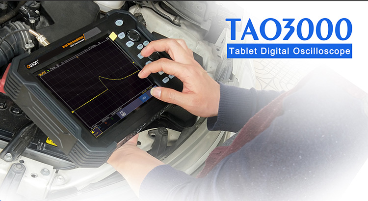 Tablet oscilloscope